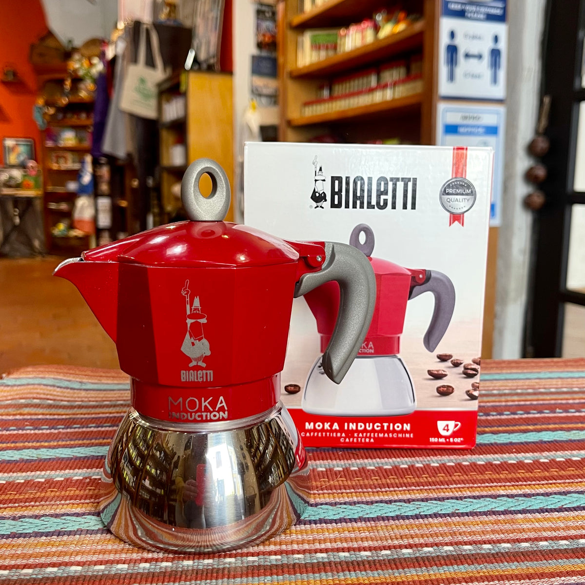 Bialetti Moka Induction Red – Coffeeworkz