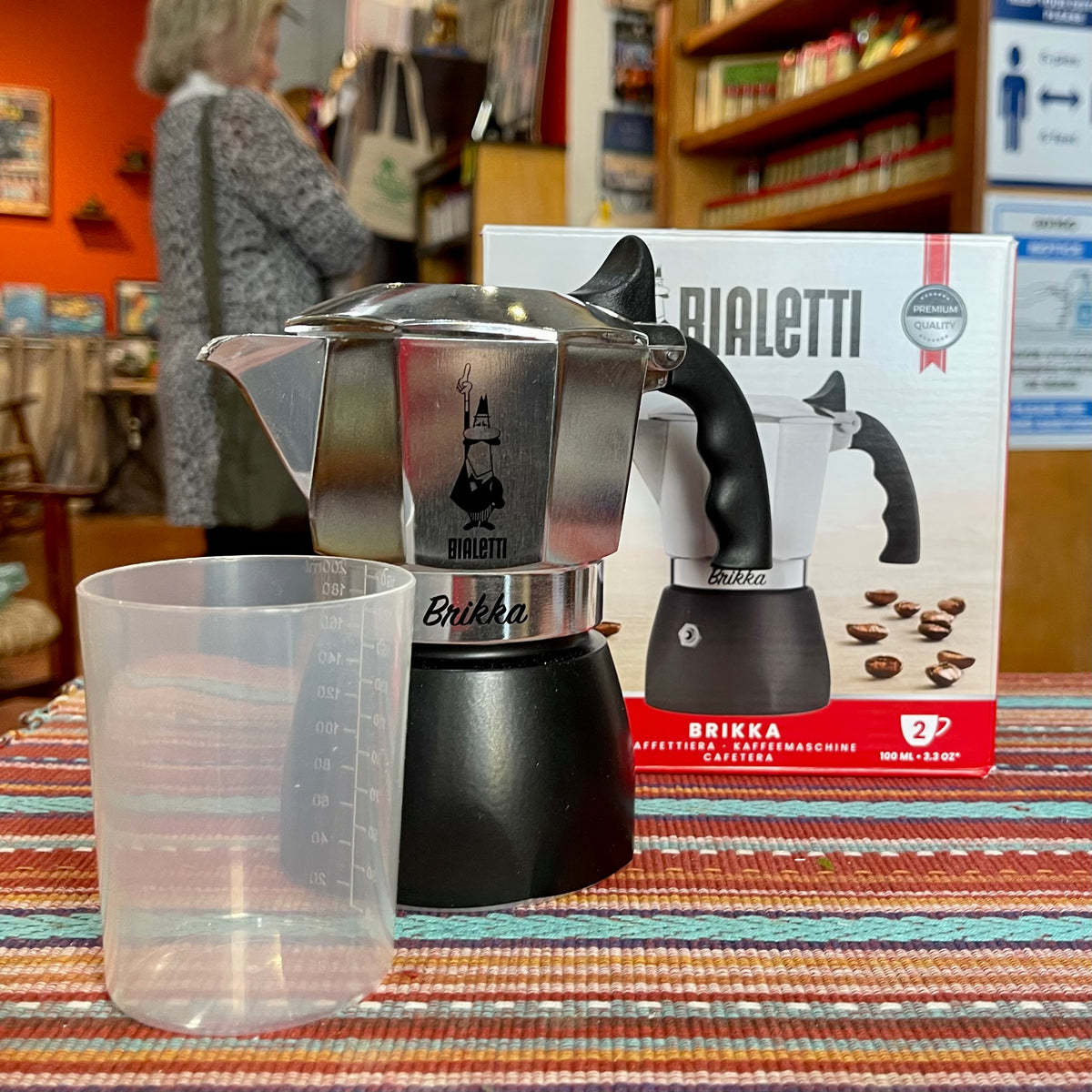 Bialetti Brikka Elite 2 Cups (Silver)